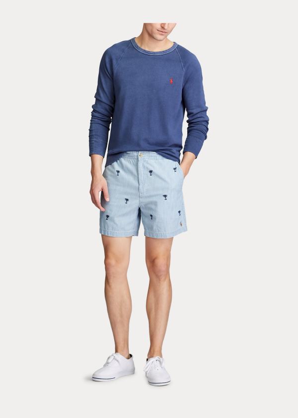 Polo Ralph Lauren Classic Chambray Polo Prepster Shorts Herre Danmark (RKDXG1486)